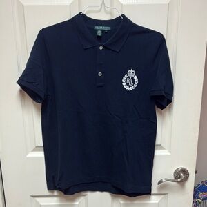 Vintage Ralph Lauren Navy Polo Shirt